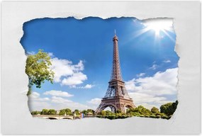 Poszterek 120x80 Eiffel-torony Párizsban