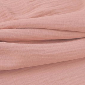 Goldea muszlin párnahuzat - barack színű 40 x 40 cm