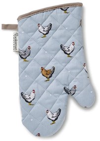 Farmers Kitchen kék pamut edényfogó kesztyű, hosszúság 31 cm - Cooksmart ®