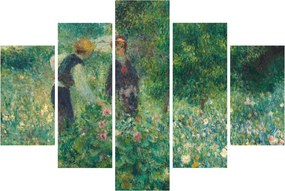 Kép - Auguste Renoir, Picking Flowers, reprodukciók (150x105 cm)