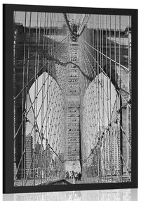 Poszter Manhattan híd New Yorkban
