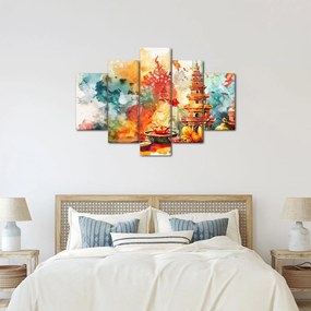 Kép - Akvarell illusztráció (150x105 cm)