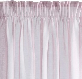 Készfüggöny szalagon 140x270cm Rózsaszín