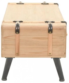 tömör fenyő TV-szekrény 120 x 33 x 35 cm