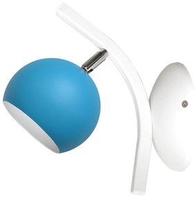 Spotlámpa MORRIS 1xE27/15W/230V kék