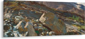 Kép - John Singer Sargent, Simplon Pass, reprodukciók (120x50 cm)