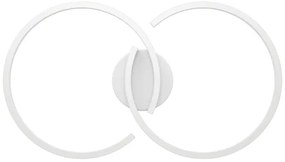 Eglo 900954 -LED RGBW Dimmelhető mennyezeti lámpa AMANDOLO 19,5W/230V fehér + távirányító