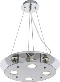Rabalux beltéri led függeszték 5w 400lm 3000k füstszínű naomi