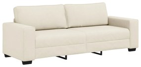 vidaXL Kanapé 2 pcs Bézs Lábbal kevert anyag