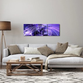 A technikai absztrakció képe (órával) (90x30 cm)