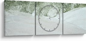 Kép - Absztrakció ecsettel (órával) (90x30 cm)