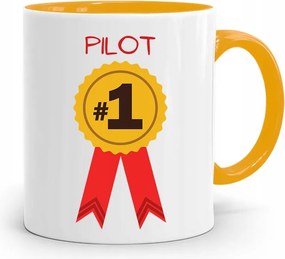 Távirányítós Bögre Sárga Születésnapi Ajándék fényképes nyomtatással