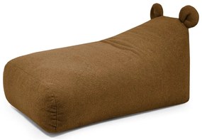 Barna buklé gyerek babzsákfotel Snug 130 Bear – SLOWDOWN