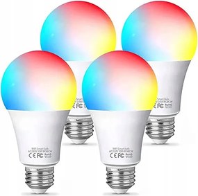 Fitop Alexa izzó E27 9W Smart Wifi 806LMN Rgb 4PCS Intelligens