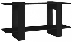 fekete szerelt fa könyvszekrény 100 x 30 x 51 cm