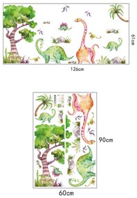 Falmatrica "Dinoszauruszok 3" 61x126cm
