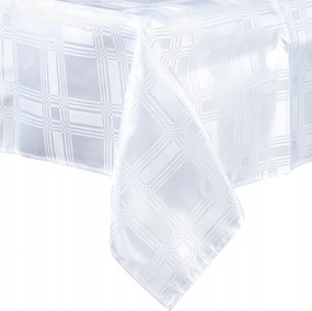 Abrosz Foltálló Asztalra Téglalap Alakú Sima Elegáns Fehér 180X130