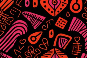 Poszter 30x20cm Ritmus Minták