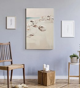 Falfestmény strand -b- 80x3x120cm