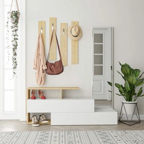 Ramda White and Oak előszoba szett