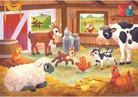 Farm Family 2x20 db-os puzzle Clementoni