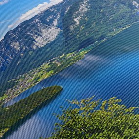 Kép - Hallstatt tó, Hallstatt, Austria (120x50 cm)