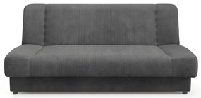 Sofa PIANO Sztruksowa Ciemnoszara