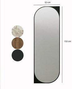 Livi Black tükör 52 x 152 cm