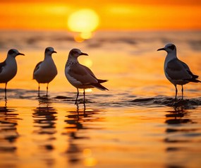 Poszter 60x50cm Sirály mese