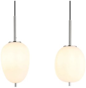 Globo 15345-4NO - Csillár zsinóron BLACKY I 4xE14/40W/230V