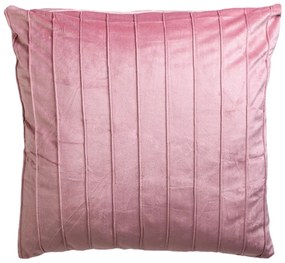 Stripe rózsaszín díszpárna, 45 x 45 cm - JAHU collections