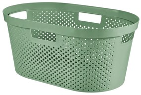 Infinity Hamper zöld ruhakosár, 40 l - Curver