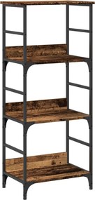 vidaXL antik fa színű szerelt fa könyvszekrény 50 x 33 x 117,5 cm