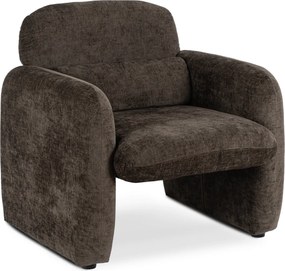 TOGO kényelmes pihenőfotel, sötétbarna