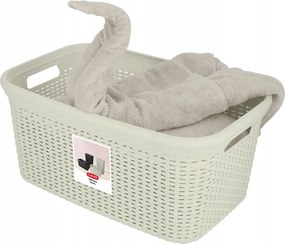 Curver Szennyestartó Kosár 45 L Krémszínű