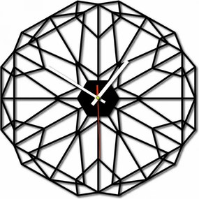 Geometrikus falióra szintén fekete X0097