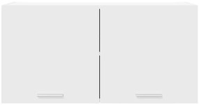 Függő szekrény polcokkal Riga Fehér 80 x 31 x 40 cm Faanyag