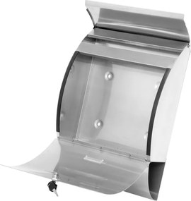 STILISTA Postaláda rozsdamentes 33 x 48 x 17 cm