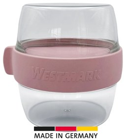 Westmark MAXI kétrészes uzsonnás doboz, 700 ml, rózsaszín