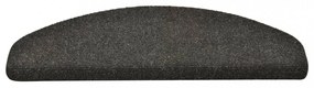 15 db antracit tűlyukasztott öntapadó lépcsővédő 65 x 21 x 4 cm