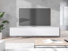 TV szekrény Dlana 180 MDF (fehér + fehér gyapjú) . 1106206
