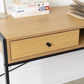 Asztal REX 2 180-240 cm Biały márvány/Dąb P3