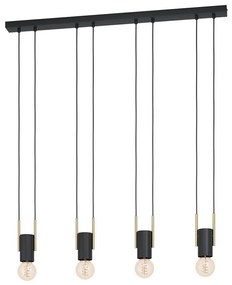 Eglo 98858 - Csillár zsinóron BITACHITO 4xE27/40W/230V