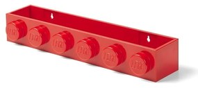 Sleek gyerek piros kisméretű fali polc - LEGO®