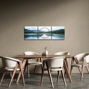 Kép - Kilátás a mólóról (órával) (90x30 cm)