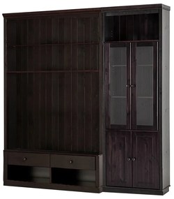 Barna borovi fenyő nappali bútor szett 214x223 cm Anita – Støraa