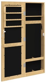 falra szerelhető tükrös ékszerszekrény 30x8,5x90 cm