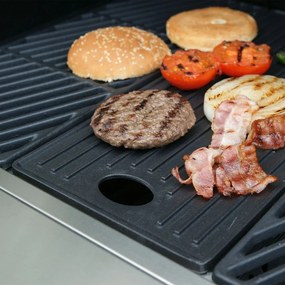 Öntöttvas grillező lap Dualchef – Outdoorchef