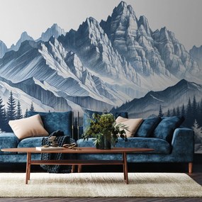 Fotótapéta - Skicces hegyek (147x102 cm)