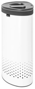 Fehér fém szennyeskosár 55 l Selector – Brabantia